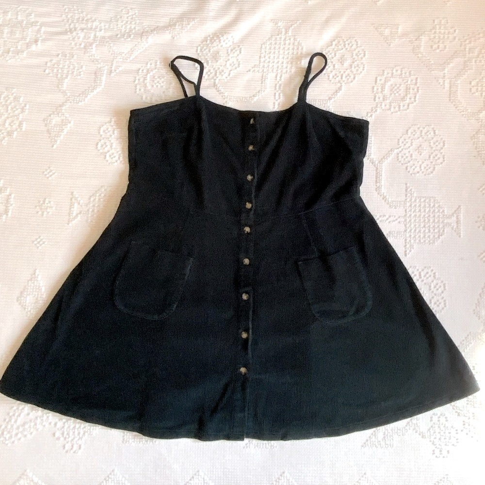 ASOS CURVE Corduroy Pinny Dress